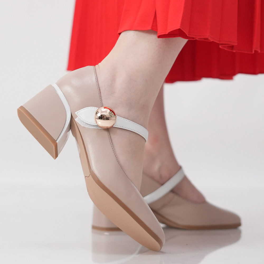 PANTOFI MARY JANE FIORE FINO