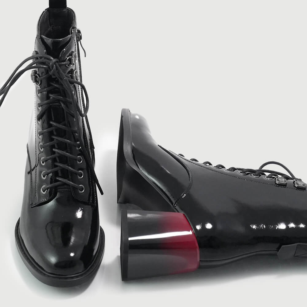 BOTINE ELEGANTE CU TOC DEGRADE