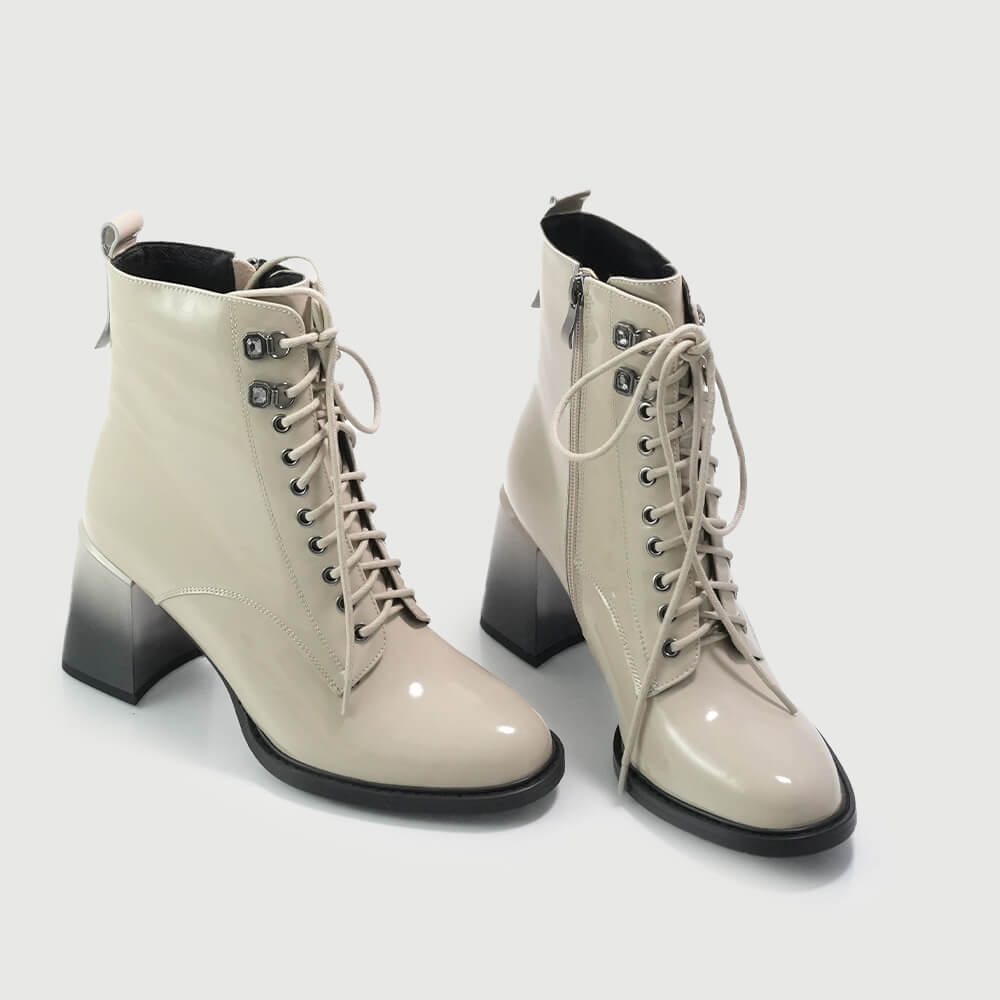 BOTINE ELEGANTE CU TOC DEGRADE