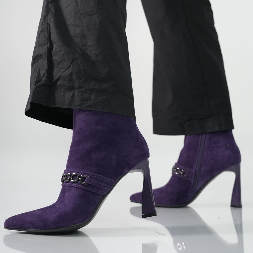 BOTINE ELEGANTE FIORE FINO
