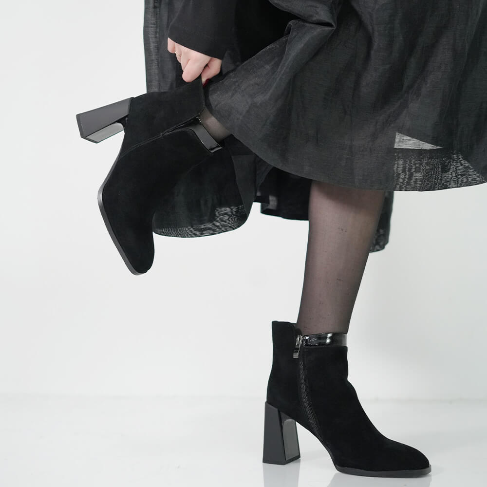 BOTINE ELEGANTE FIORE FINO
