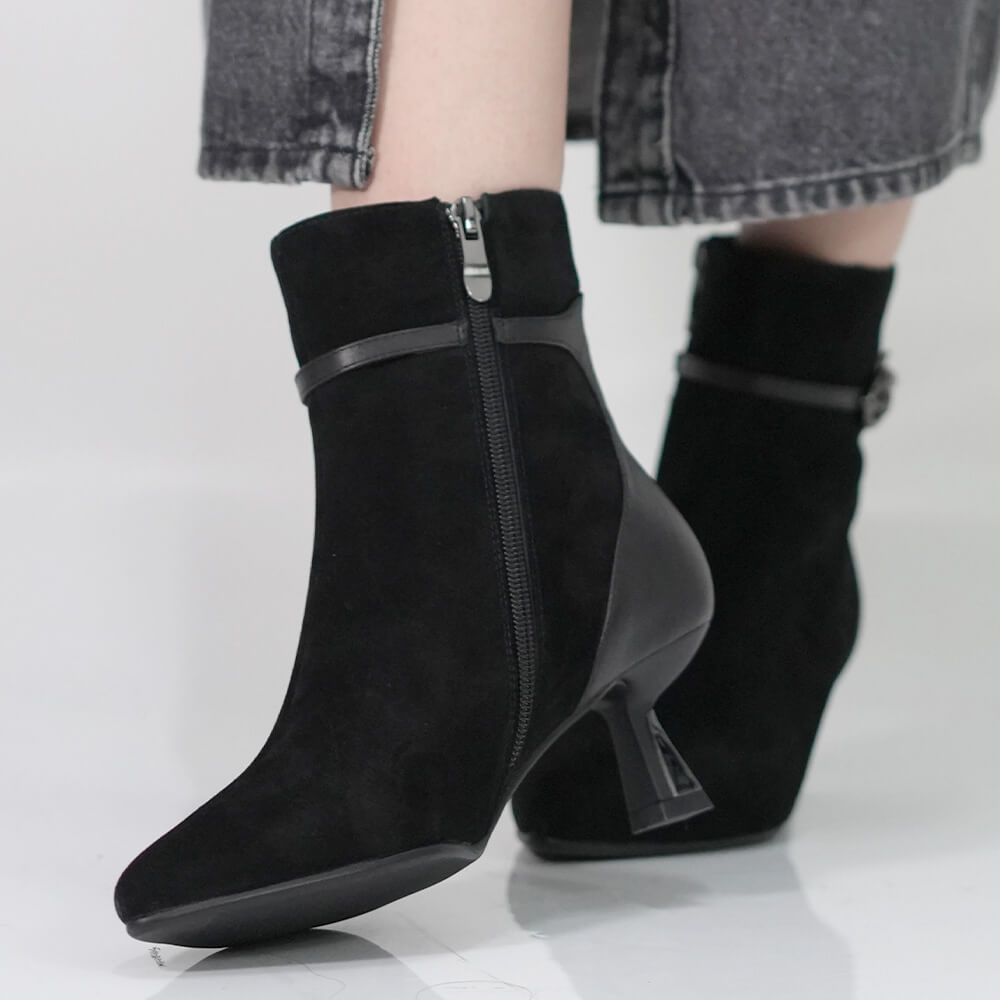 BOTINE ELEGANTE FIORE FINO