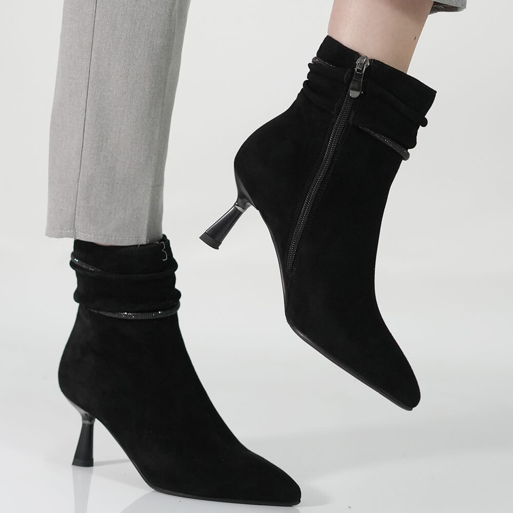 BOTINE ELEGANTE FIORE FINO