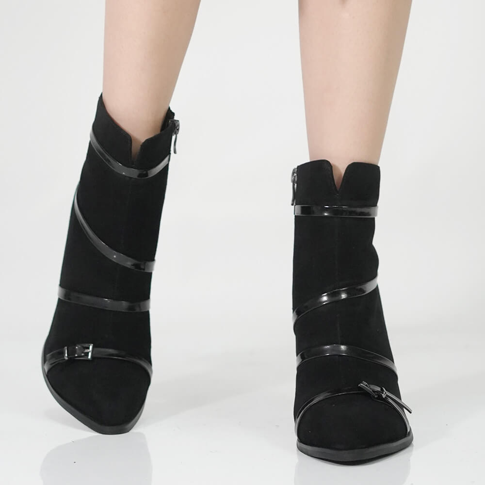 BOTINE ELEGANTE FIORE FINO