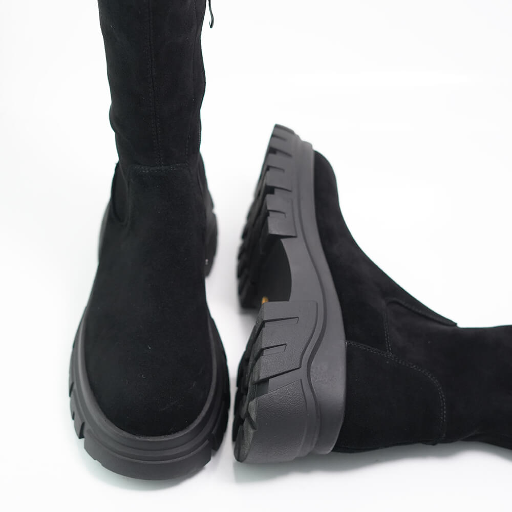 Cizme overknee stretch