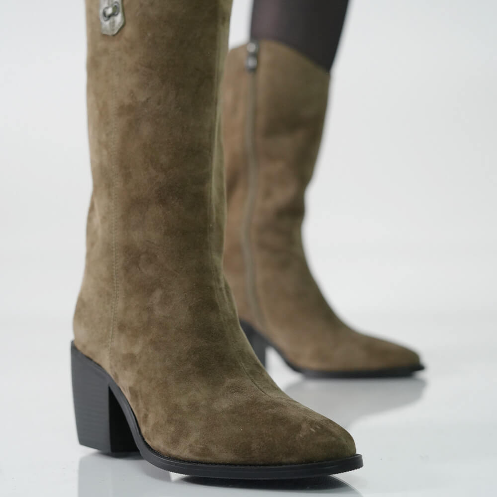 CIZME WESTERN FIORE FINO