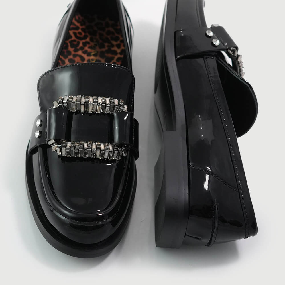 Loafers Scado Accesorizati cu pietre