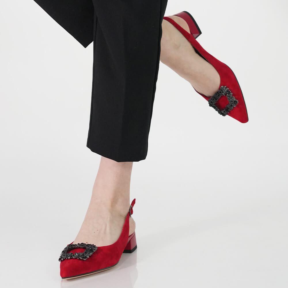 PANTOFI DECUPATI FIORE FINO