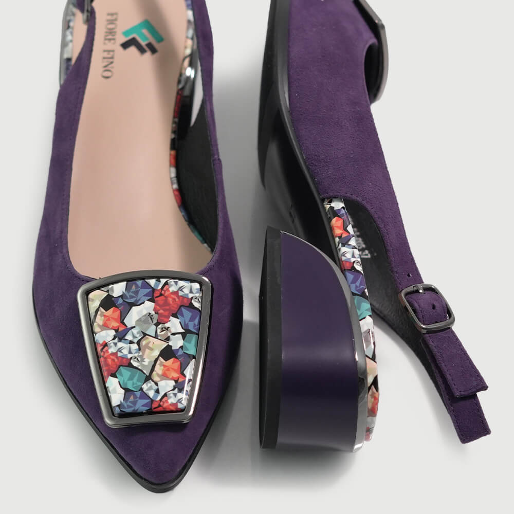 PANTOFI DECUPATI FIORE FINO