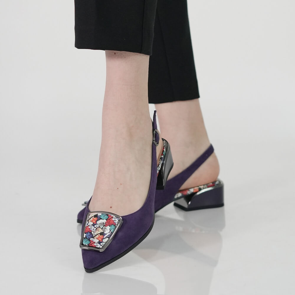 PANTOFI DECUPATI FIORE FINO