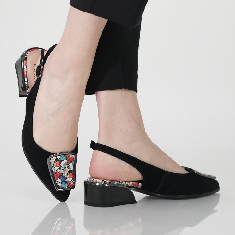 PANTOFI DECUPATI FIORE FINO