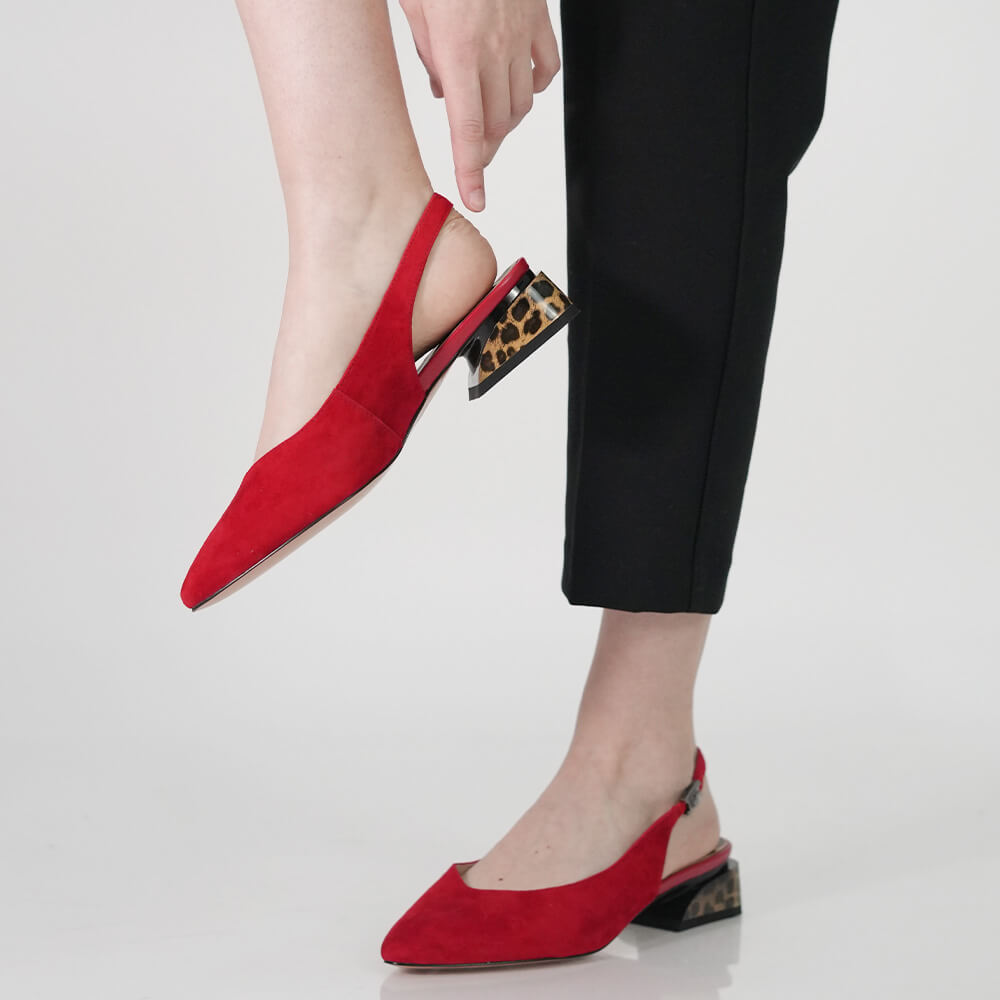 PANTOFI DECUPATI FIORE FINO