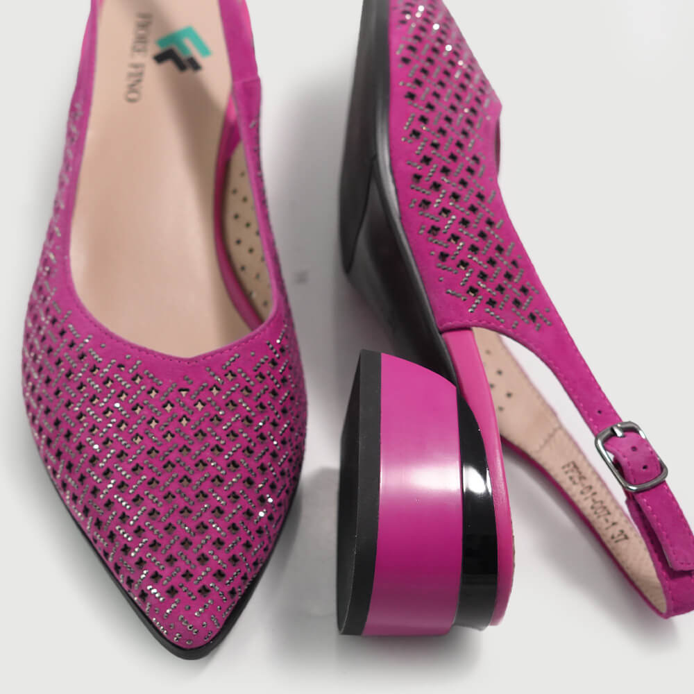 PANTOFI DECUPATI FIORE FINO