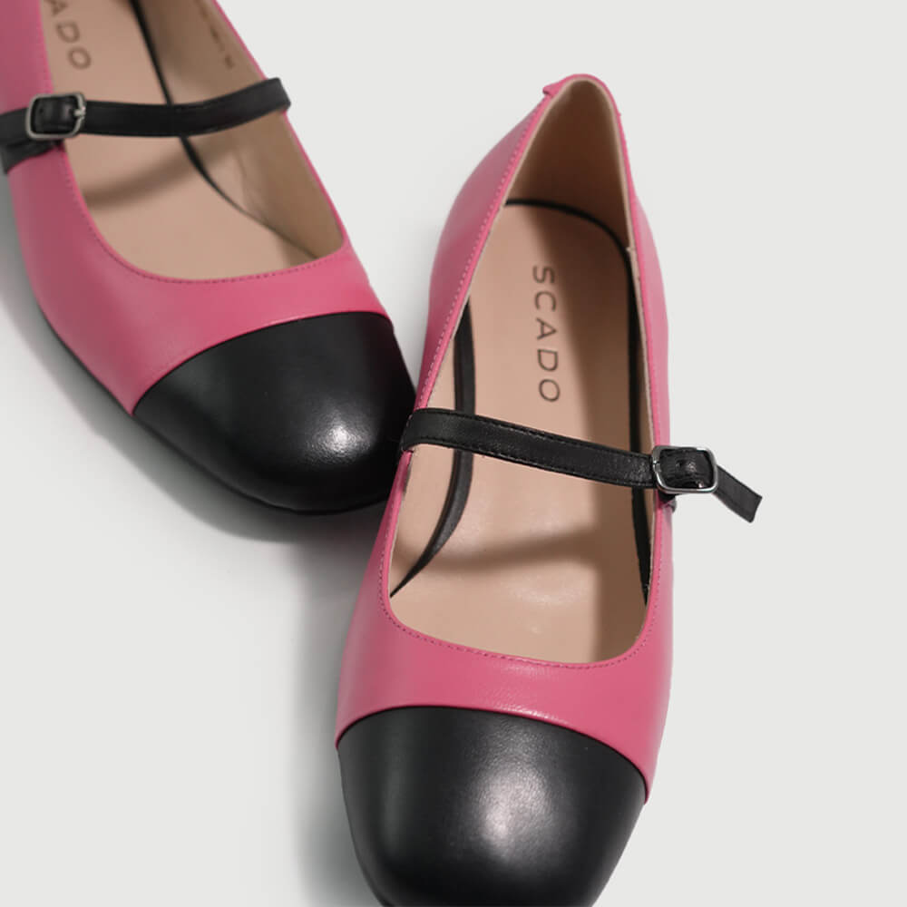 PANTOFI MARY JANE SCADO