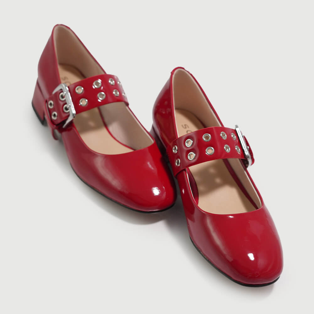 PANTOFI MARY JANE SCADO