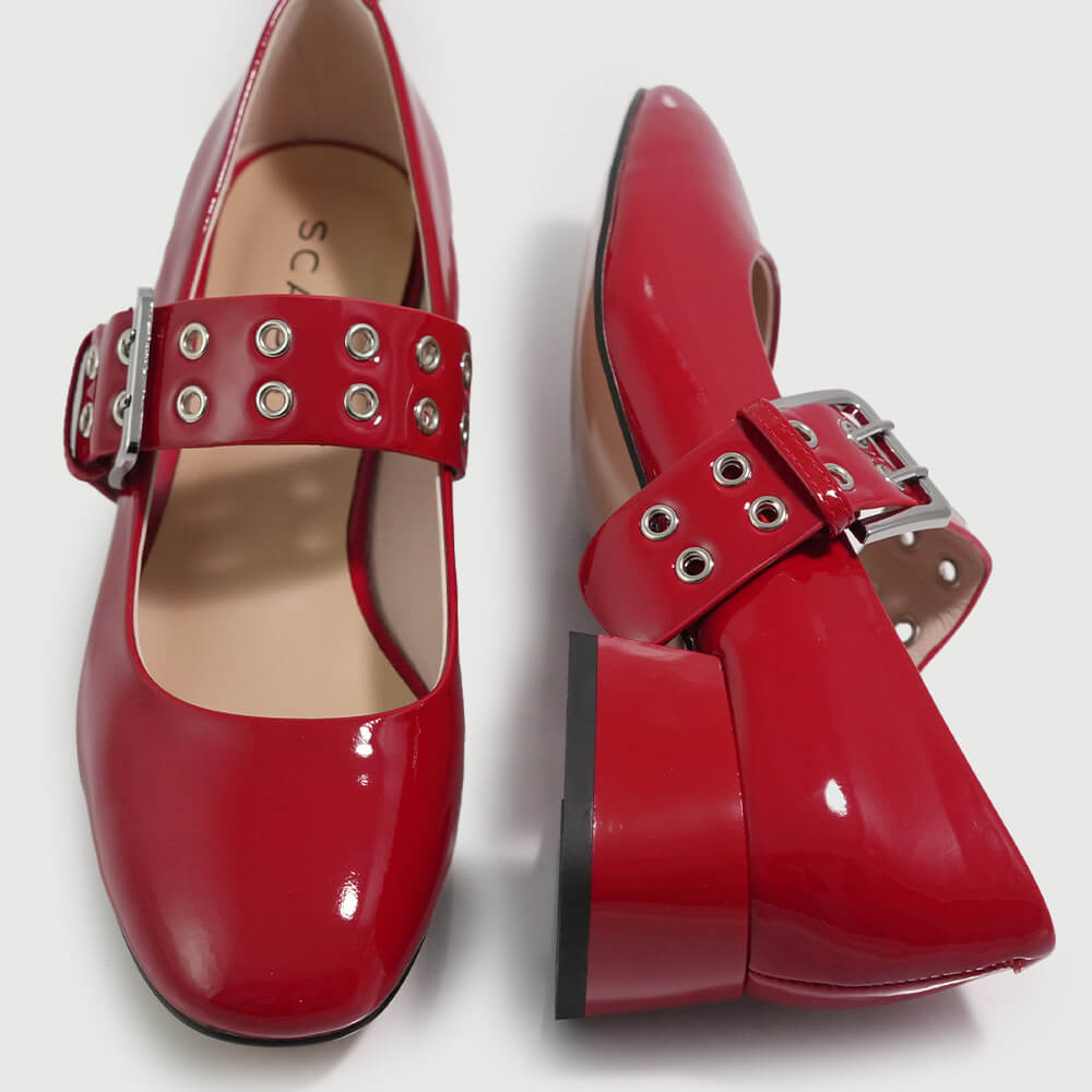 PANTOFI MARY JANE SCADO