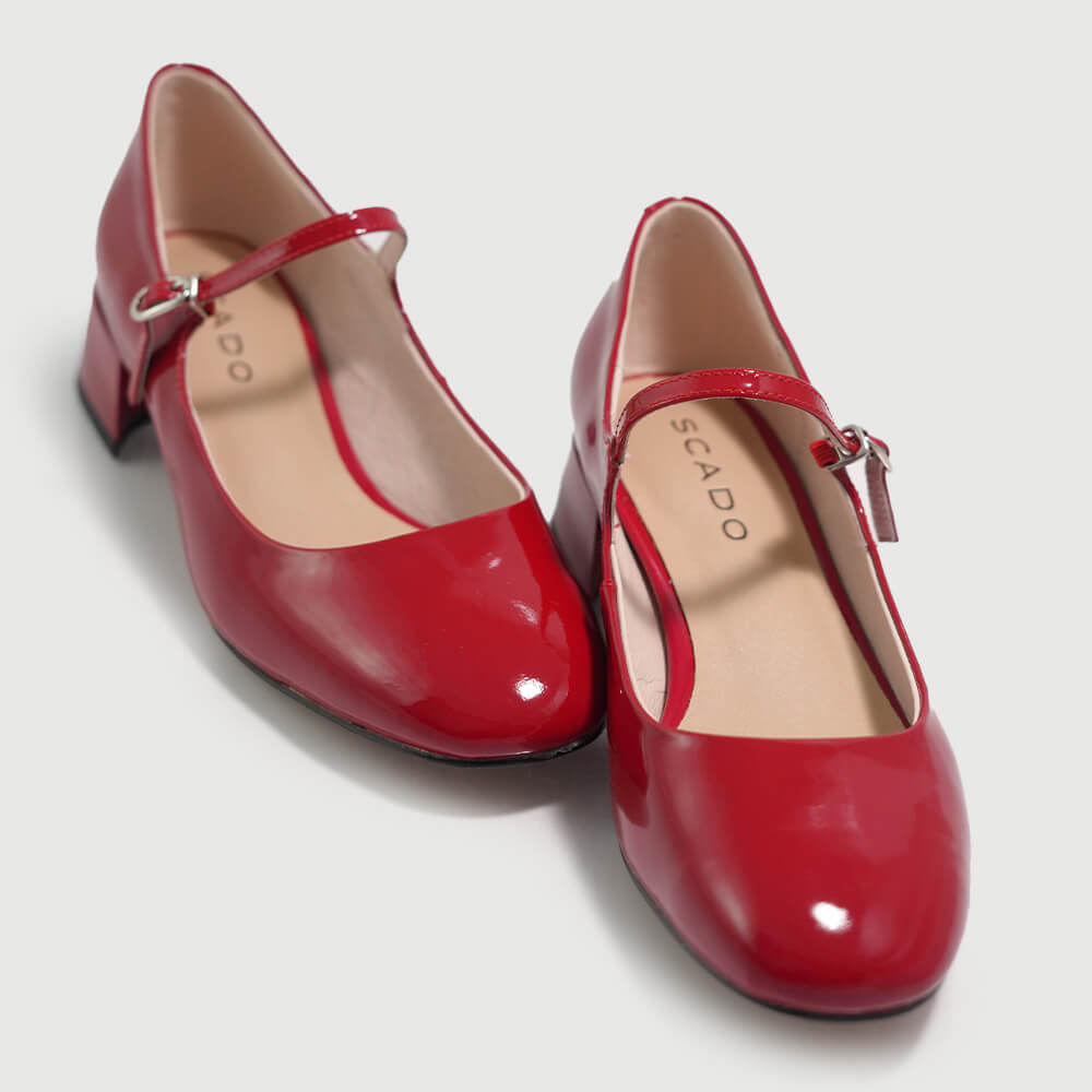 PANTOFI MARY JANE SCADO