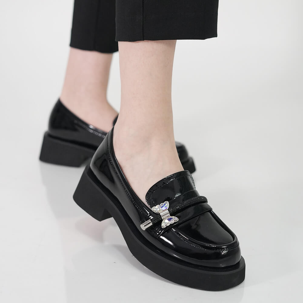 PANTOFI SLIP-ON FIORE FINO