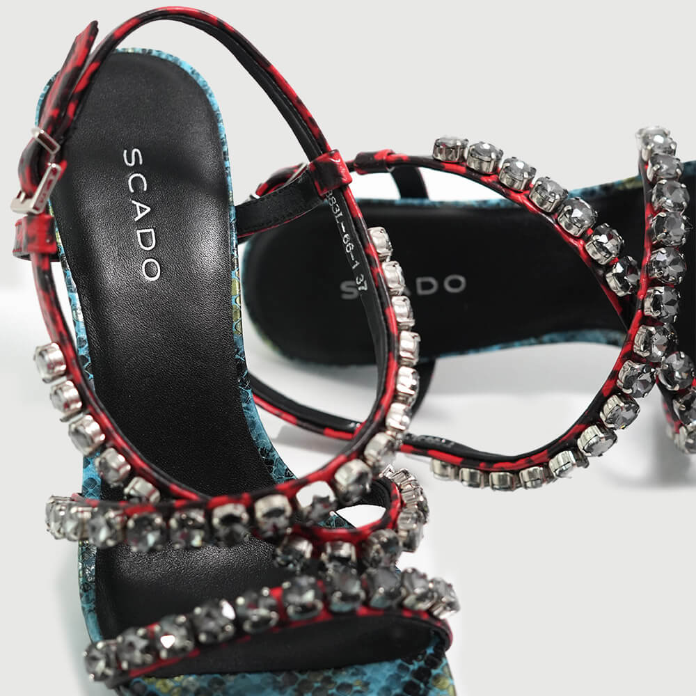 Sandale RED&BLUE Scado